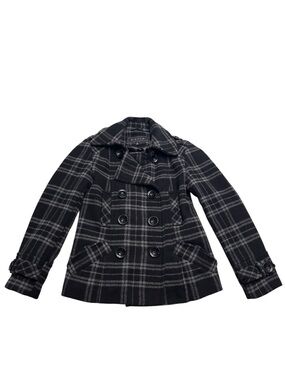 Giacca brand double-breasted pea coat